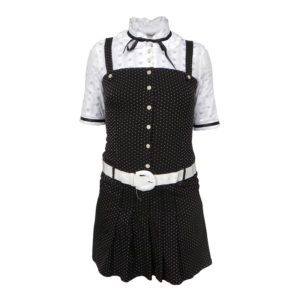 Оригінальне плаття чорно-біле Defile Lux